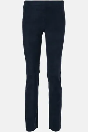 Stouls Pantaloni slim Jacky in suede