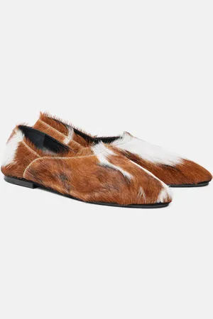 Jil Sander Scarpe slip-on in cavallino