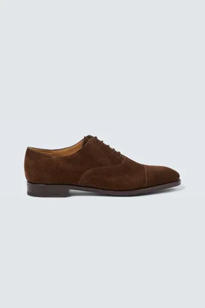 JOHN LOBB Stringate City II in suede