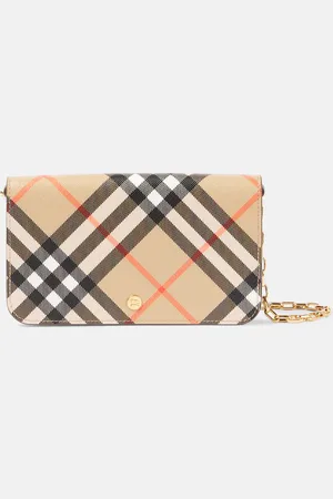 Burberry Clutch portafoglio Check