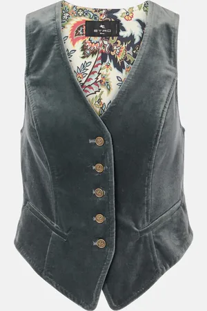 Etro Gilet in velluto