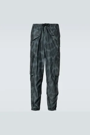 DRIES VAN NOTEN Pantaloni cargo con stampa