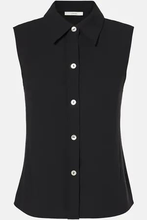 Vince Top in crêpe
