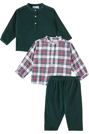 Molo Baby - Set di 2 bluse e pantaloni in cotone