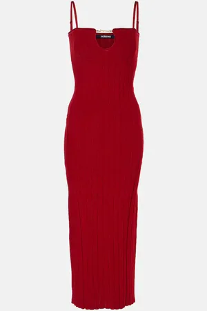 Jacquemus Abito midi La Robe Sierra Bretelles