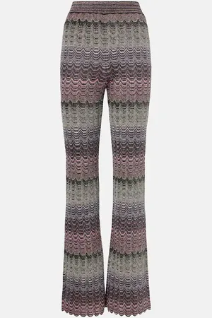 Missoni Pantaloni flared a vita alta