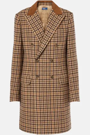 Ralph Lauren Cappotto doppiopetto in misto lana