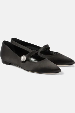 Manolo Blahnik Ballerine Marijana in raso