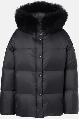 YVES SALOMON Piumino con shearling