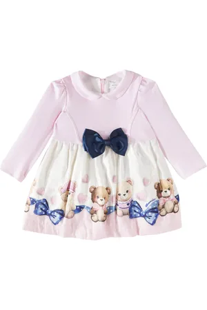 MONNALISA Baby - Abito con stampa e volant