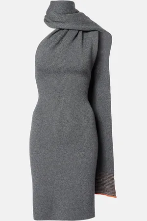 Etro Abito corto in misto lana e cashmere