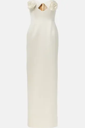 MAGDA BUTRYM Abito lungo bustier in raso