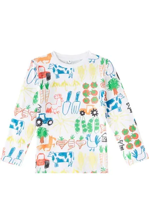 Stella McCartney T-shirt in cotone con stampa