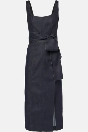 Carolina Herrera Abito midi di jeans