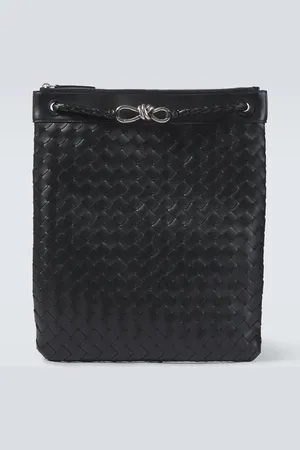 Bottega Veneta Borsa a tracolla Flat Andiamo in pelle