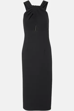 Rebecca Vallance Abito midi Elora con cut-out