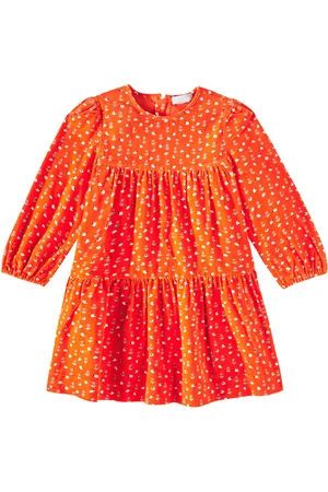 Stella McCartney Abito in velluto di cotone a coste