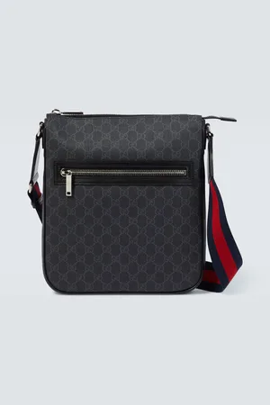 Gucci Borsa a tracolla Web Stripe GG Canvas