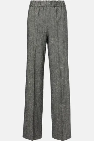 Dolce & Gabbana Pantaloni a gamba larga in misto lana