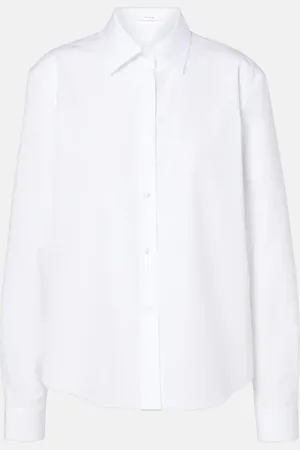 The Row Camicia Maigret in popeline di cotone