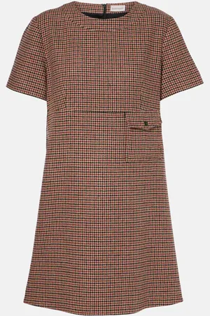 Moncler Abito corto in misto lana