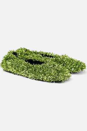 DRIES VAN NOTEN Ballerine Glove con glitter