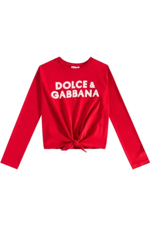 Dolce & Gabbana T-shirt in jersey di cotone con logo