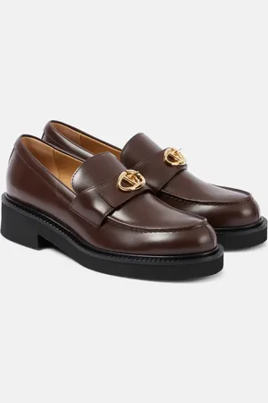 VALENTINO GARAVANI Mocassini VLogo Locker in pelle
