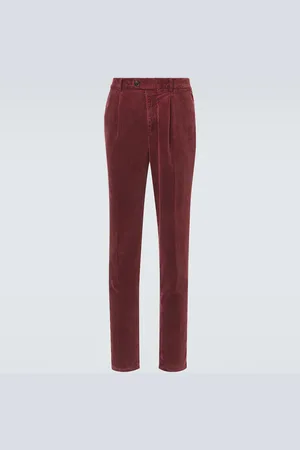 Brunello Cucinelli Pantaloni slim in velluto a coste