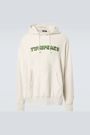 UNDERCOVER Felpa in cotone con cappuccio e stampa