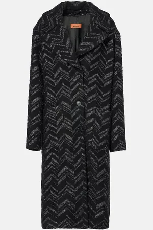 Missoni Cappotto in lamé a zig-zag