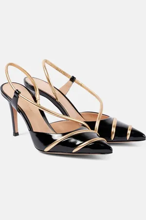 Gianvito Rossi Pumps slingback 85 in vernice