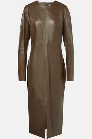 Totême Abito midi in pelle