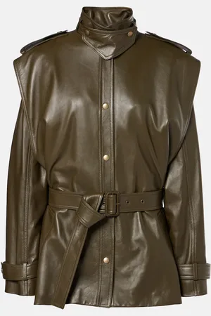 Chloé Chloé Giacca oversize in pelle