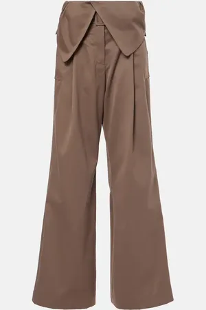 J.W.Anderson Pantaloni a gamba larga in twill