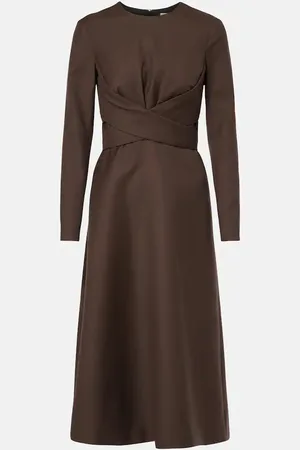 EMILIA WICKSTEAD Abito midi Elta in lana
