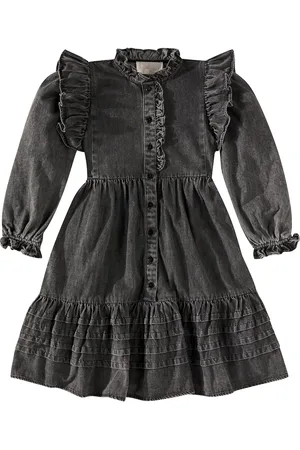 Petite Amalie Abito in chambray di cotone