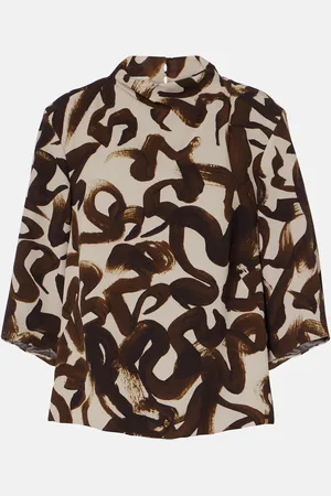 DRIES VAN NOTEN Top con stampa