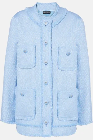 Dolce & Gabbana Giacca Raschel in tweed di misto lana