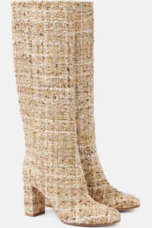 Gianvito Rossi Stivali in bouclé