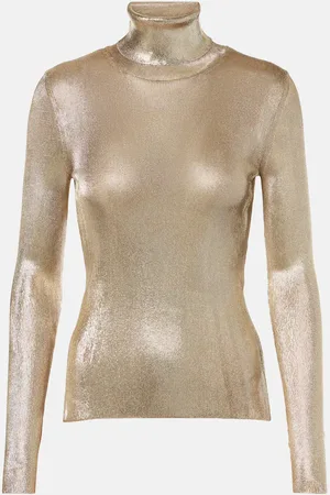 Tom Ford Dolcevita in maglia lamé
