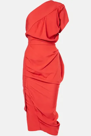 Vivienne Westwood Abito midi monospalla Andalouse