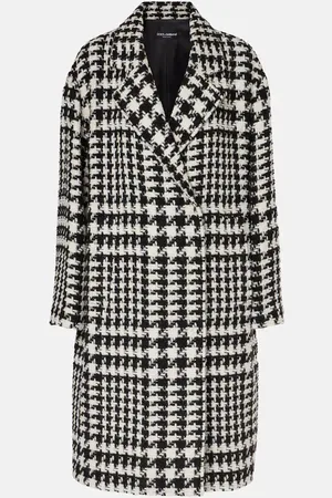 Dolce & Gabbana Cappotto oversize pied-de-poule