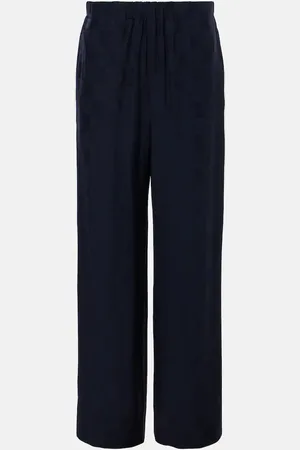 Givenchy Pantaloni a gamba larga in jacquard GG