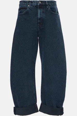 Frame Jeans barrel Bubble a vita alta