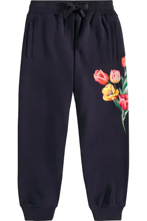 Dolce & Gabbana Pantaloni sportivi in jersey di cotone