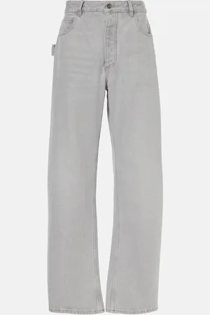 Bottega Veneta Jeans a gamba larga e vita media