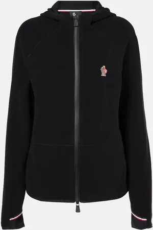 Moncler Felpa con zip e cappuccio
