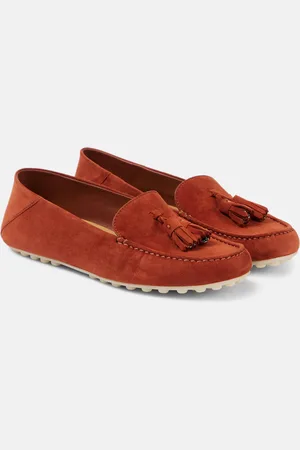 Loro Piana Mocassini Dot Sole Walk in suede