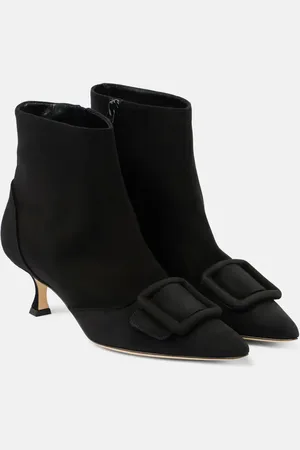 Manolo Blahnik Stivaletti Baylow in suede